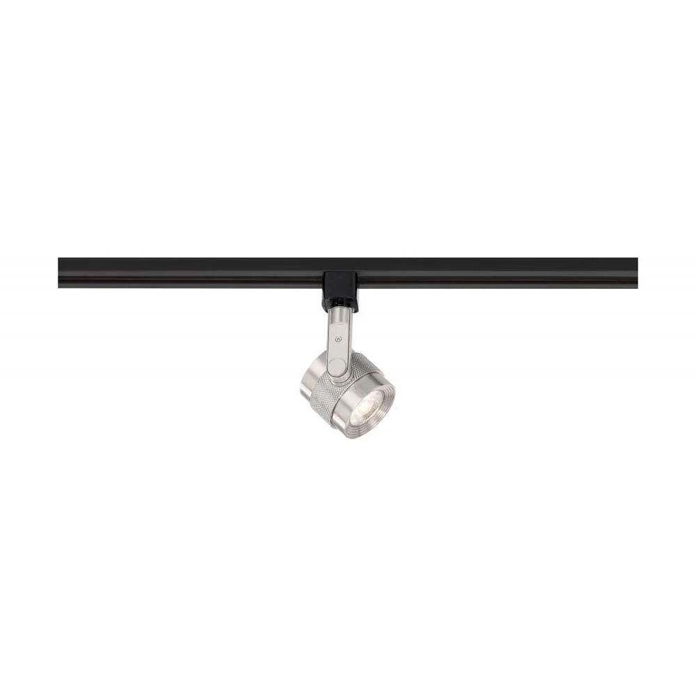 LED 12w Piston Track Head Brushed Nickel 24 deg. Beam Angle 120v