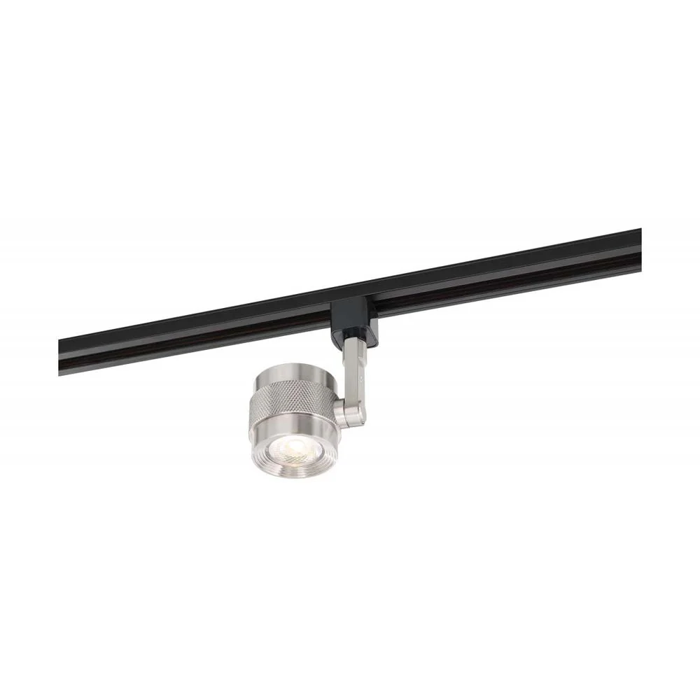 LED 12w Piston Track Head Brushed Nickel 24 deg. Beam Angle 120v - Image 2
