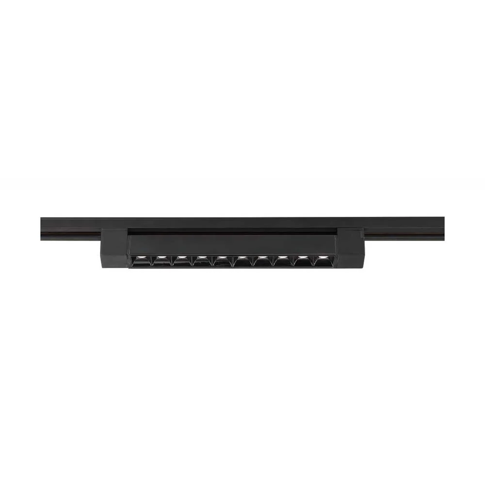LED 1FT Track Light Bar Black Finish 30 deg. Beam Angle 120v - Image 2