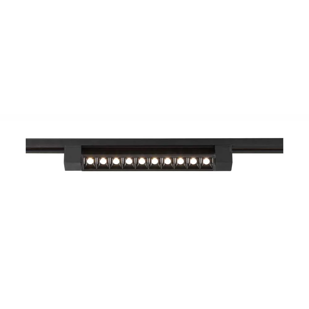LED 1FT Track Light Bar Black Finish 30 deg. Beam Angle 120v - Image 4
