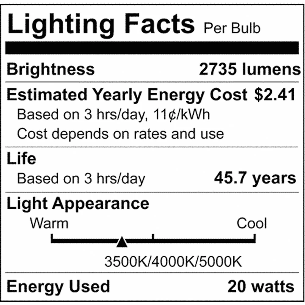 LED 2-ft Linear Strip Light 20W White Finish CCT Tunable 100-277V EM & Sensor - Image 8