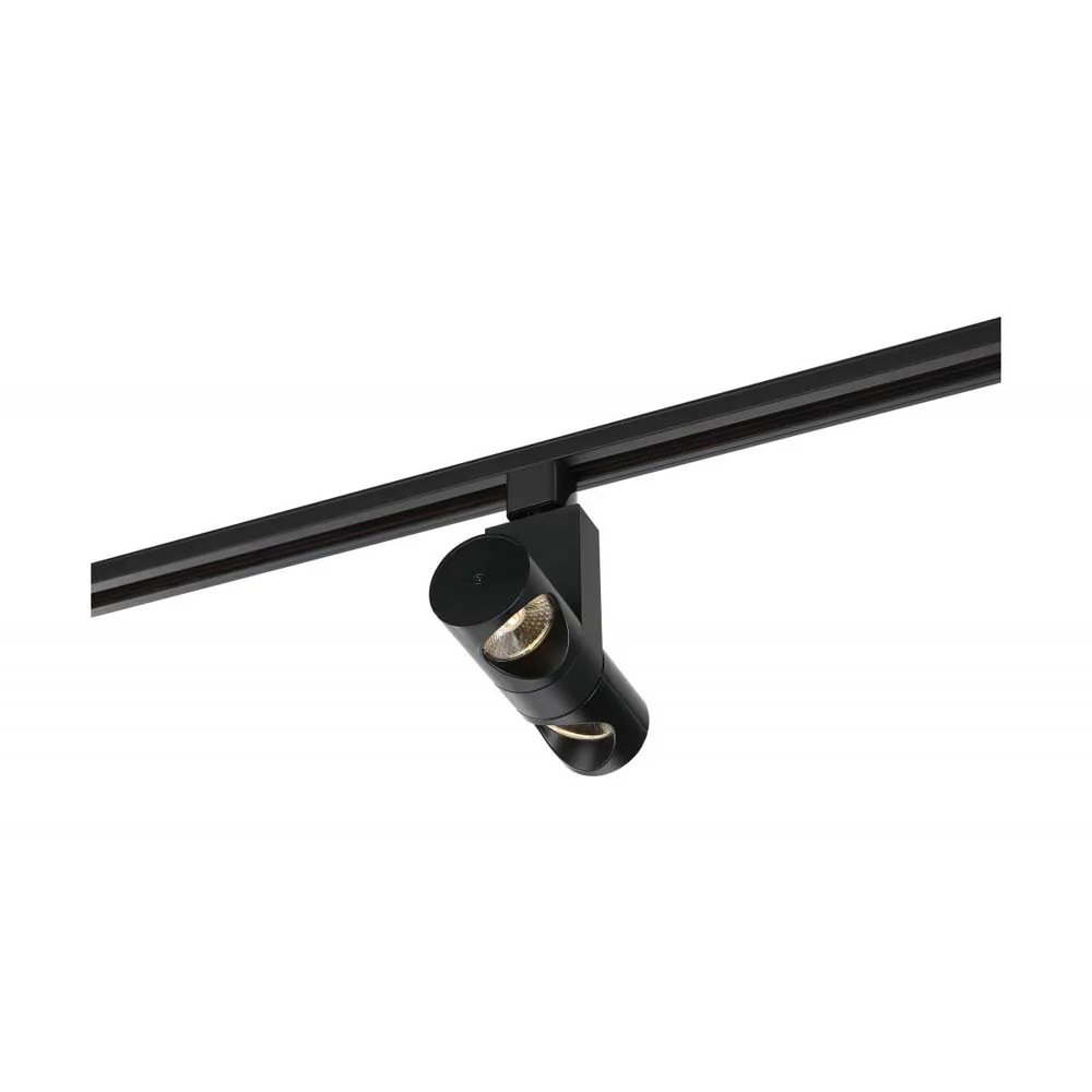 LED 24w Track Head Dual Pipe Black 24 deg. Beam Angle 120v - Image 4
