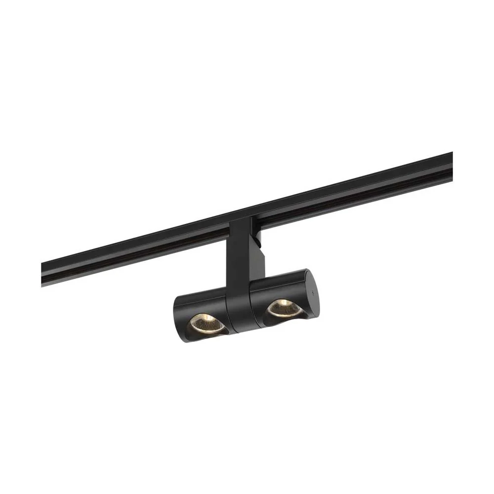 LED 24w Track Head Dual Pipe Black 36 deg. Beam Angle 120v - Image 4