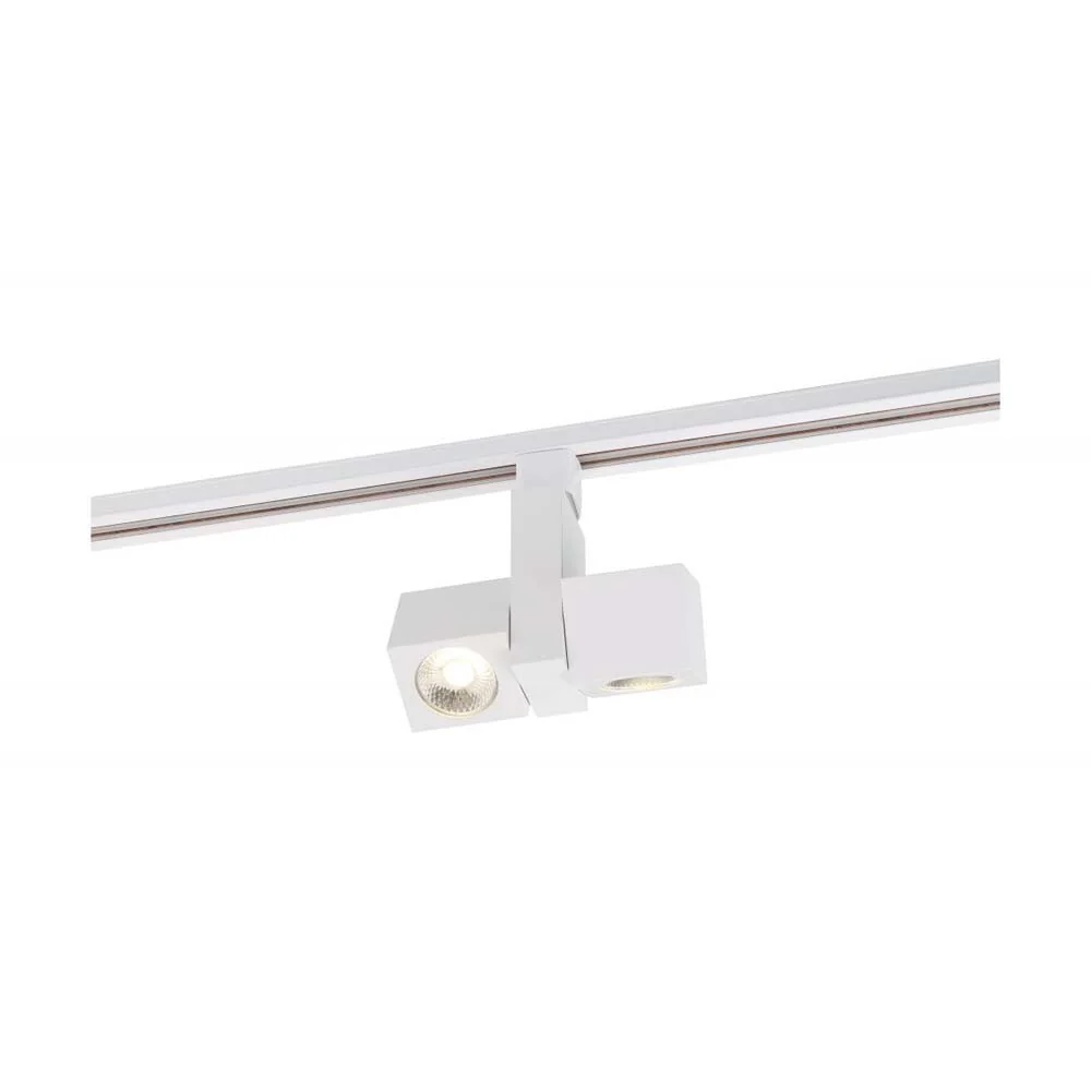 LED 24w Track Head Dual Square White 24 deg. Beam Angle 120v - Image 2