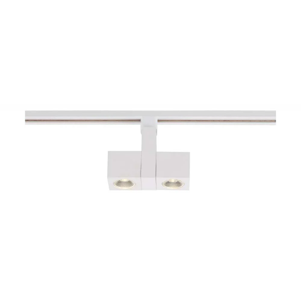 LED 24w Track Head Dual Square White 36 deg. Beam Angle 120v - Image 2
