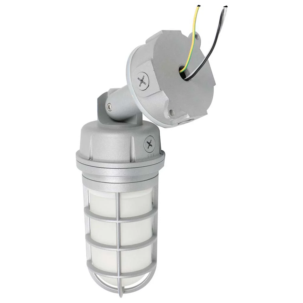 LED Adjustable Vapor Tight Fixture 20W CCT Tunable 3K/4K/5K Grey Finish - Image 3