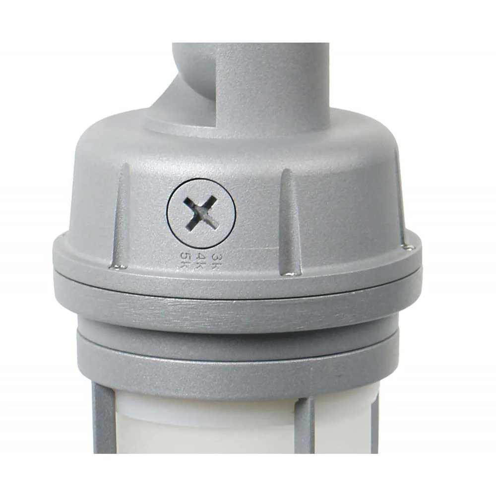 LED Adjustable Vapor Tight Fixture 20W CCT Tunable 3K/4K/5K Grey Finish - Image 5