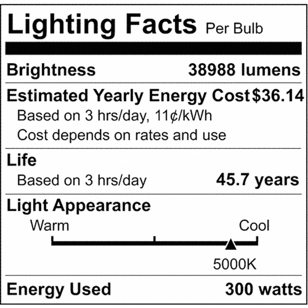 LED Area Light Type III 300W Bronze Finish 5000K 277-480V - Image 8