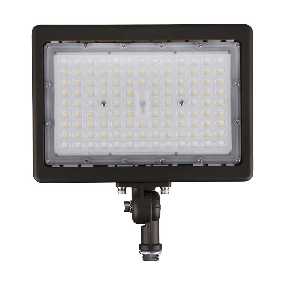 LED Flood Light 70w 4000K Bronze Finish 100-277V