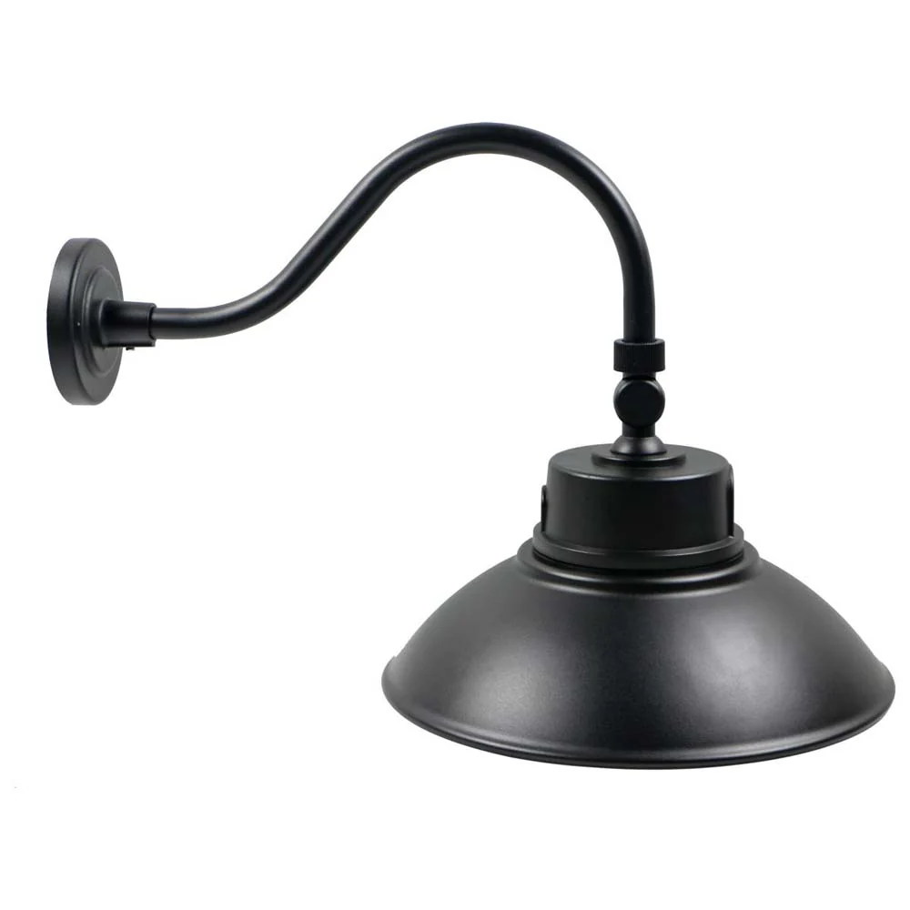 LED Gooseneck 30W/40W/50W CCT Tunable 3K/4K/5K Black 120-277V w/ Photocell - Image 2