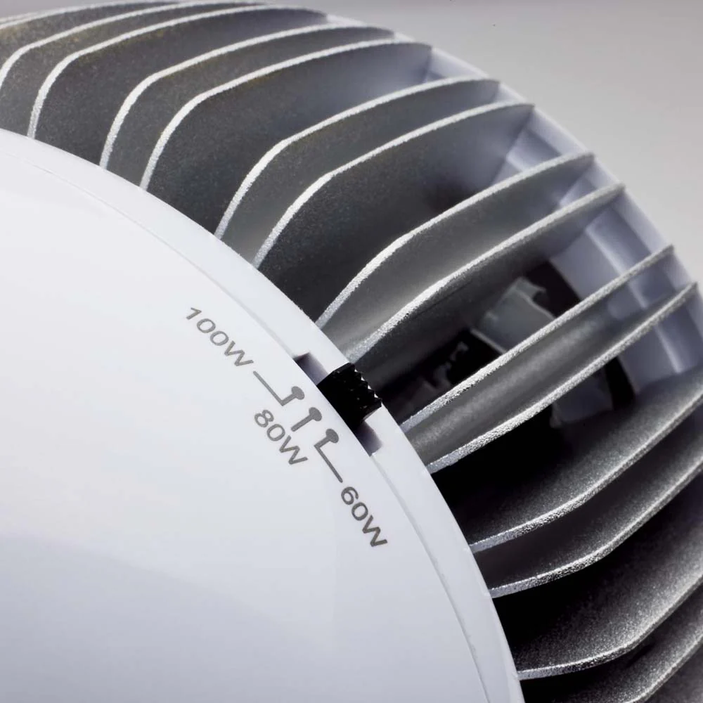 LED Hi-Bay 60W/80W/100W Selectable Wattage Mogul Extended 4000K 100V-277V - Image 4