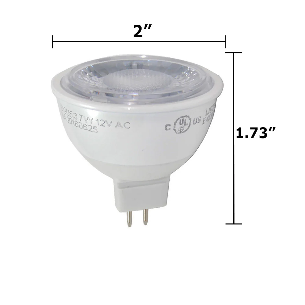 MR16 LED 7W Daylight Dimmable 550LM Flood Light Bulb - 50w equal - Image 2