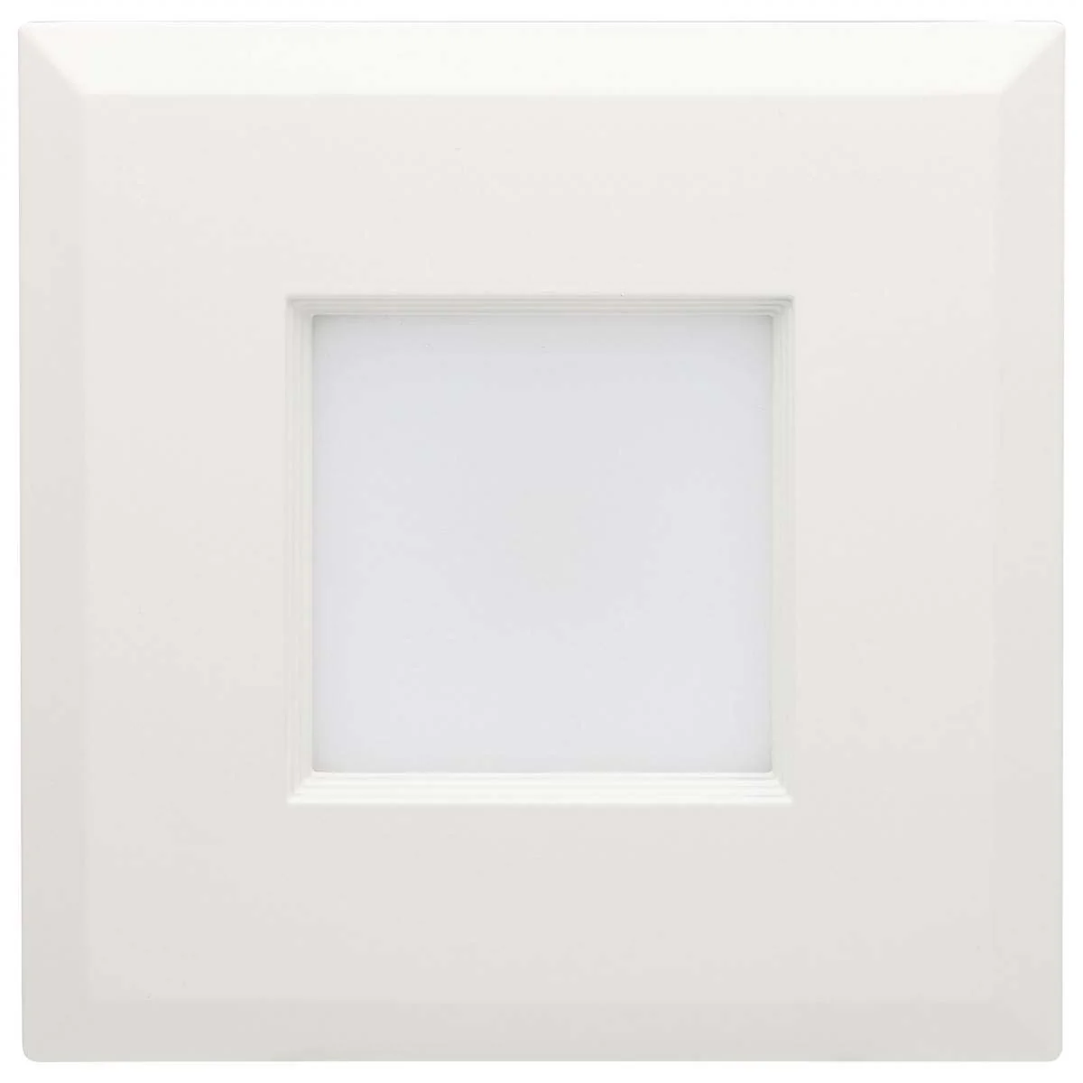 LED Retrofit Downlight Wattage Lumens & CCT Selectable 120v Square White Finish - Image 3