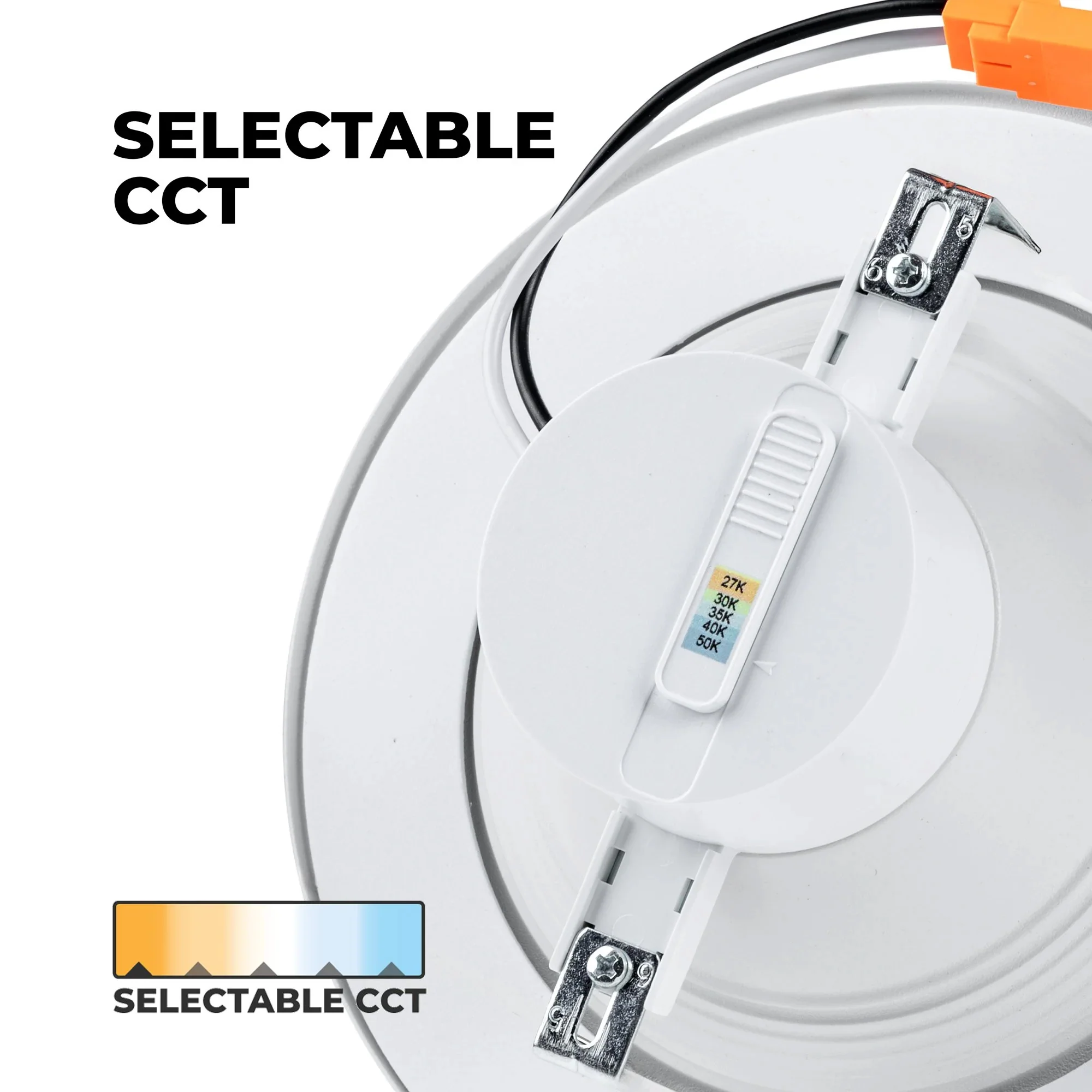 Lightolier 5-6in 10W 850Lm Retrofit Downlight CCT Select - 75w Equiv. - Image 3