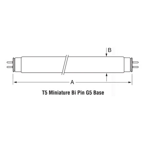 LightTech Lamp Technology LTC8T5 Germicidal UV Replacement bulb - Ushio OEM bulb - Image 2