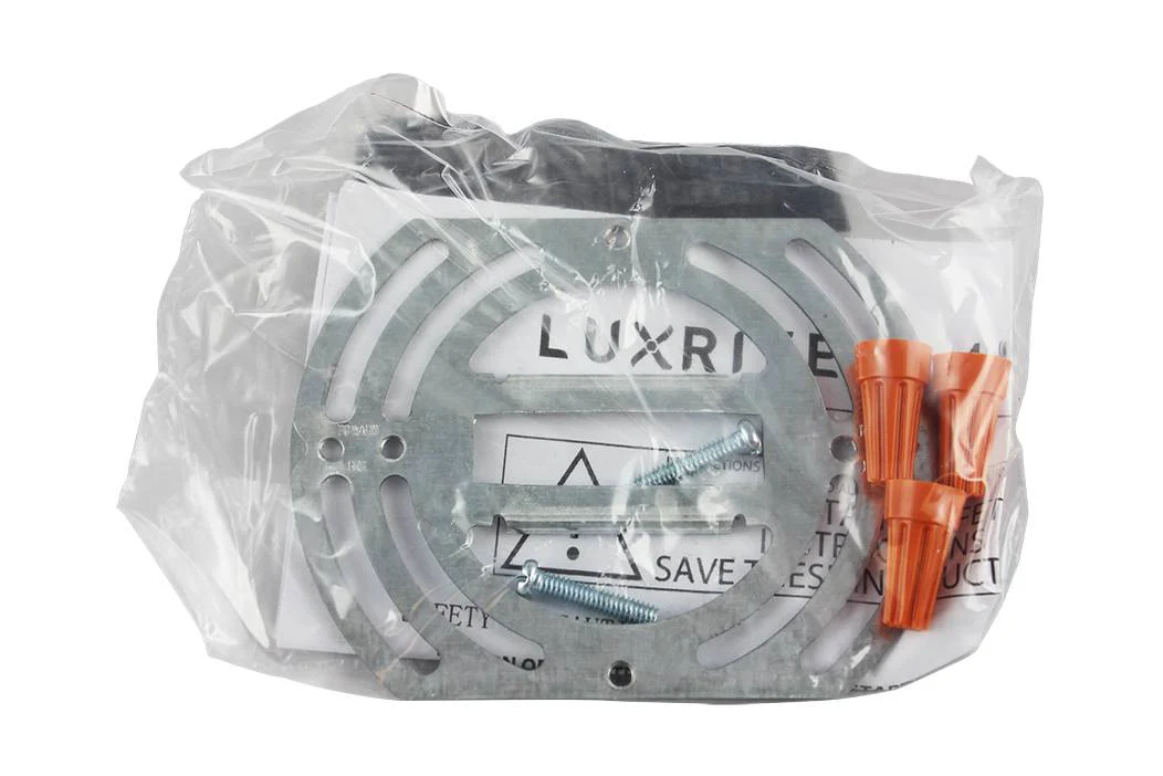 Luxrite 4 Inch 10w Square LED Flush Mount Ceiling Light White Finish 4000K - Image 5