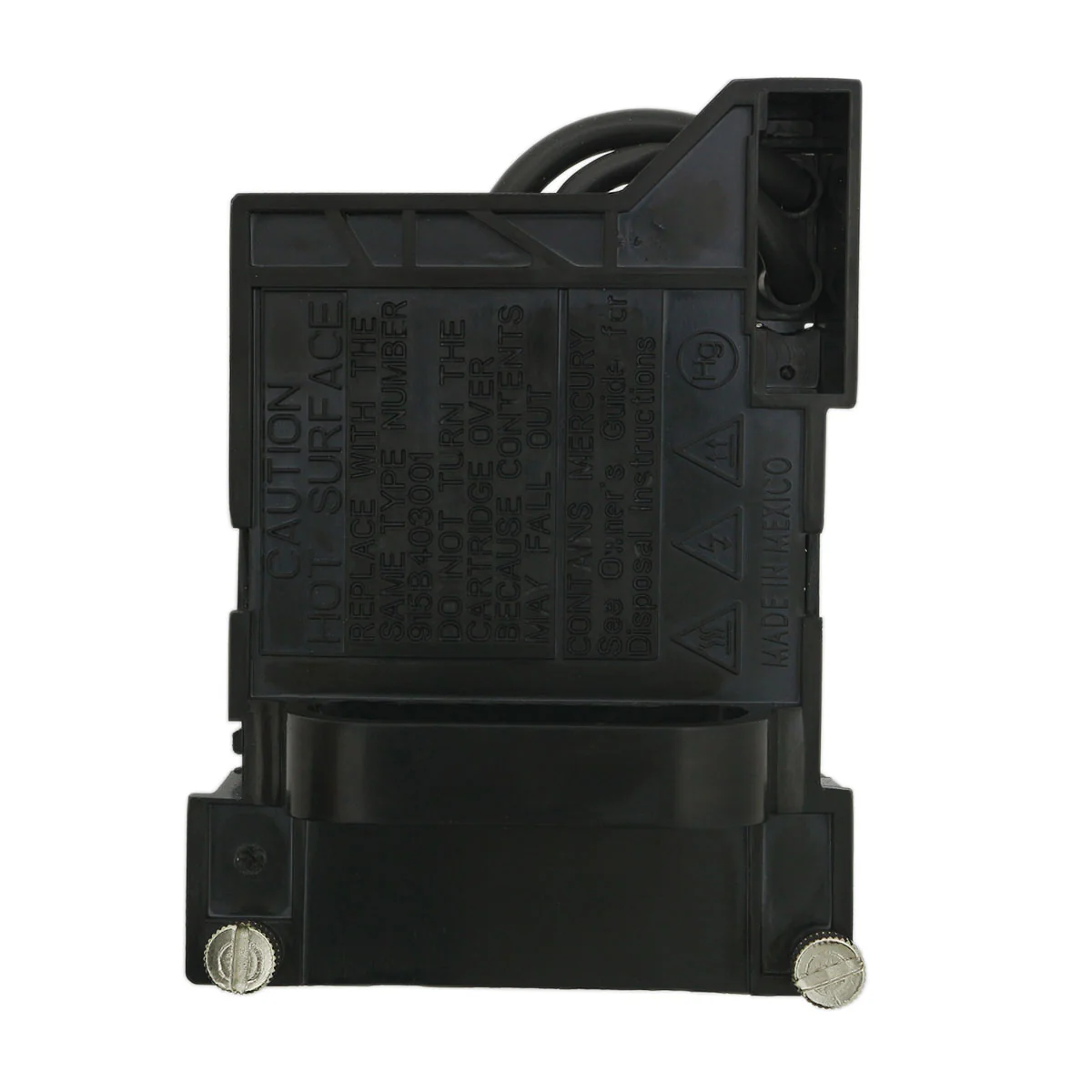 Mitsubishi Replacement Lamp with Housing and Original Philips Bulb for WD-60735; WD-60737; WD-6 - Image 6