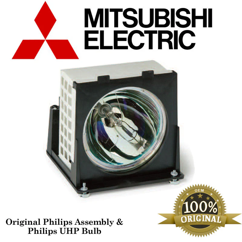 Mitsubishi WE52825 Lamp with Housing 915P020010 by Philips - Image 2