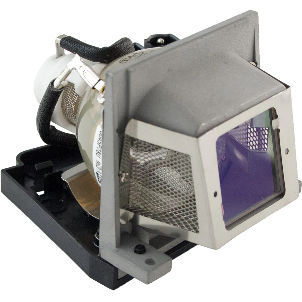 Mitsubishi XD470 Projector Housing with Genuine Original OEM Bulb