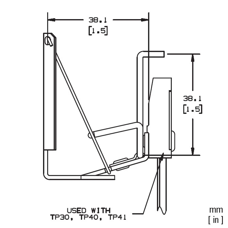 MR16 Rim Mount Lamp Holder with 12in wire - TP40 R1DL Replacement - Image 2