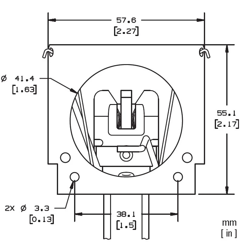 MR16 Rim Mount Lamp Holder with 12in wire - TP40 R1DL Replacement - Image 3