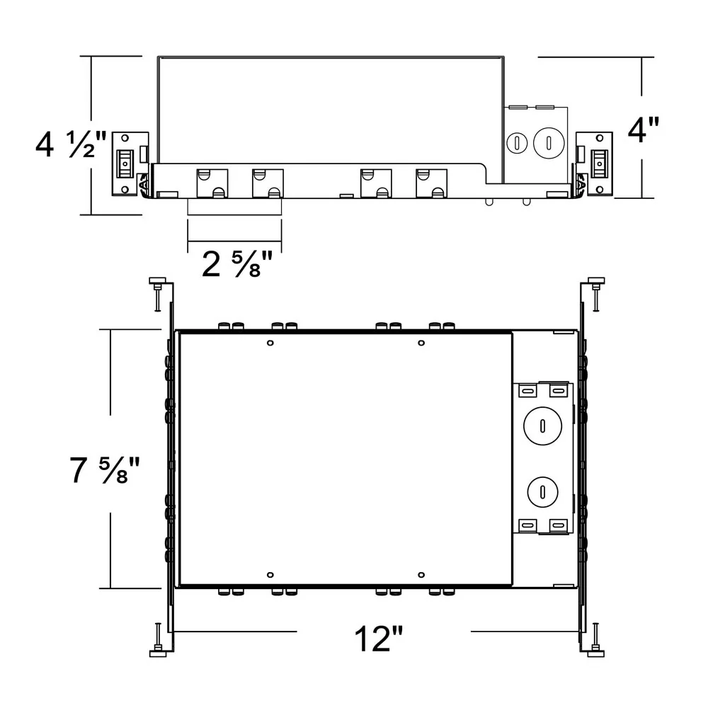 NICOR 2 in.  Airtight New Construction LED Housing - Image 3