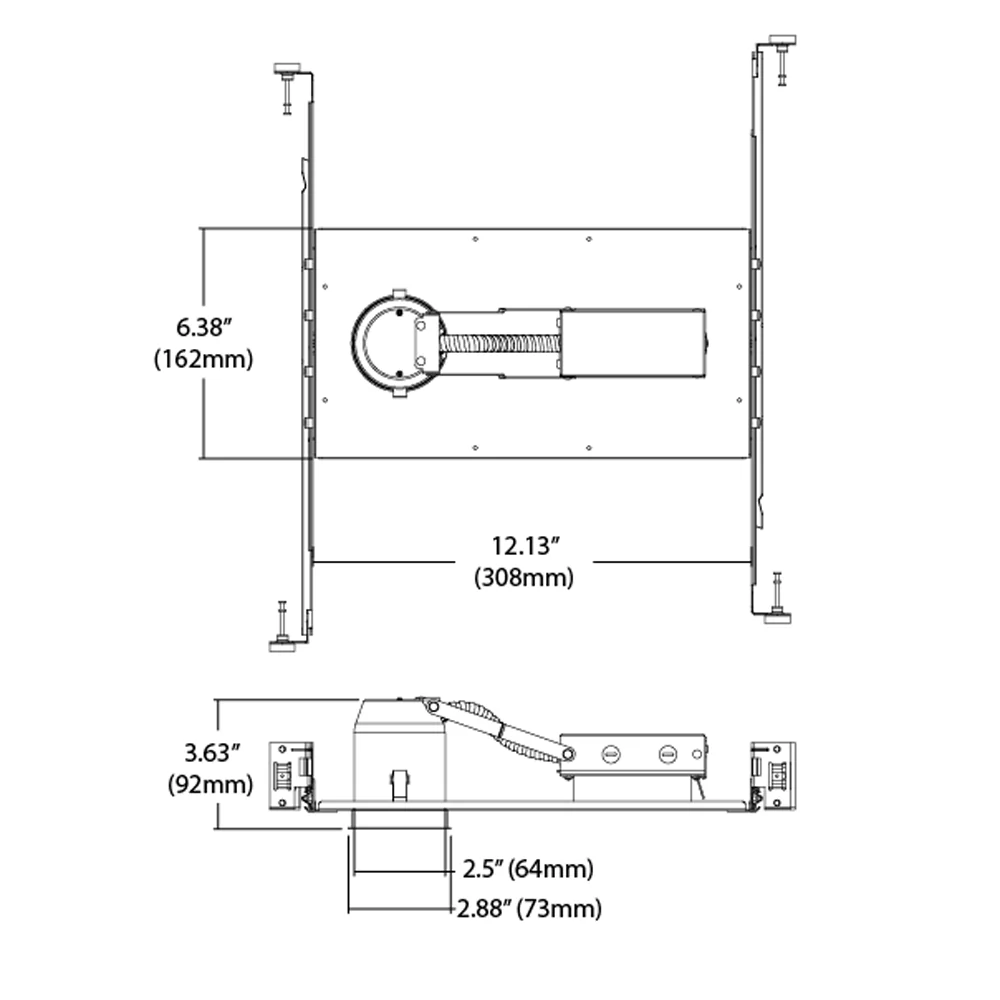 NICOR 2-in LED New Airtight Recessed Housing - Image 3