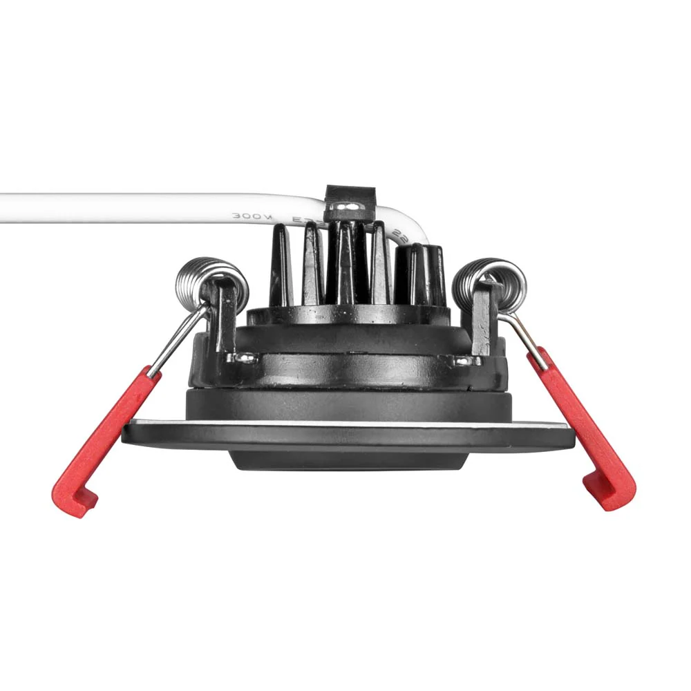NICOR 2-inch LED Gimbal Recessed Downlight in Black, 4000K - Image 3