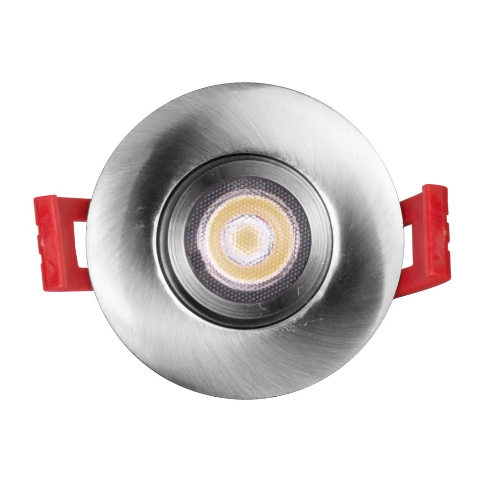 NICOR 2-inch LED Gimbal Recessed Downlight in Nickel, 3000K - Image 2