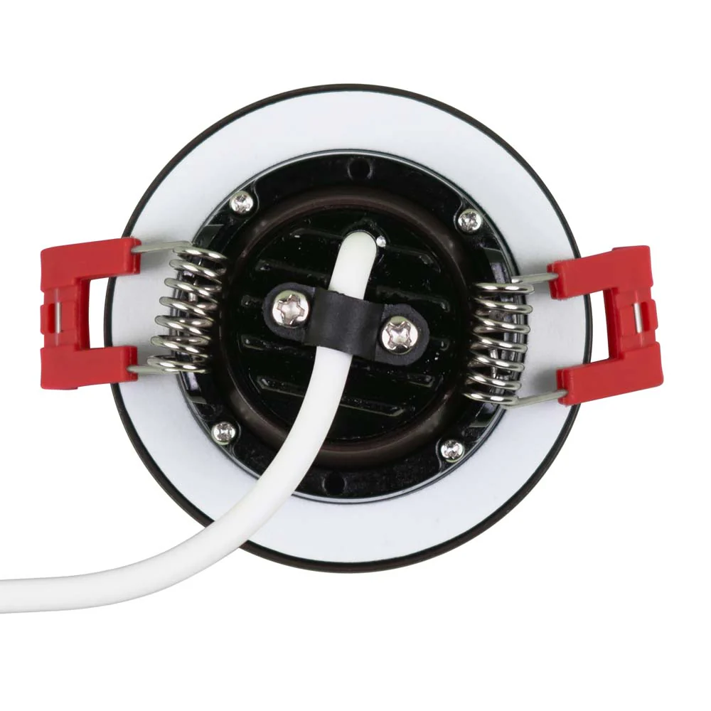 NICOR 2-inch LED Gimbal Recessed Downlight in Oil-Rubbed Bronze, 3000K - Image 6