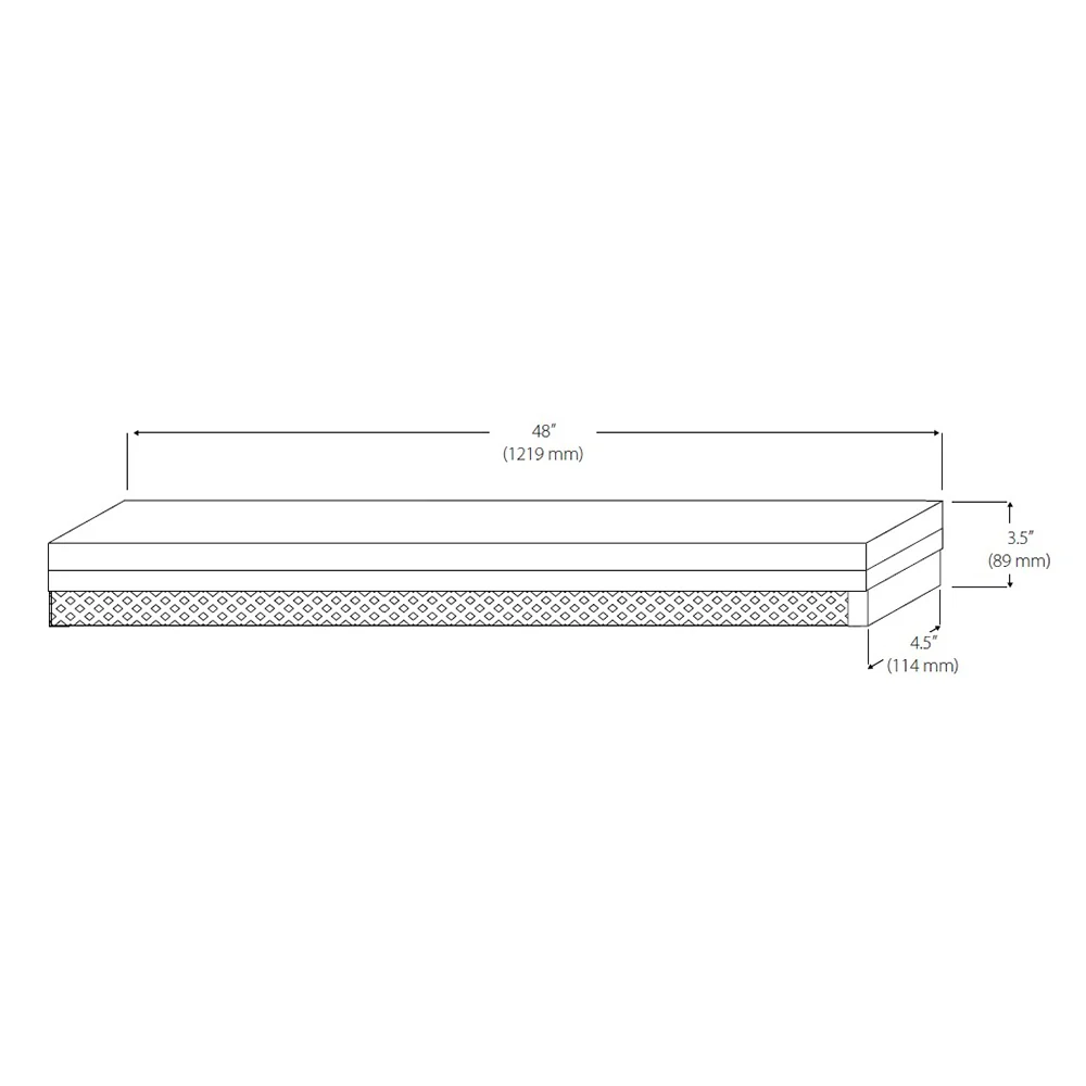 NICOR 4 foot Linear LED Strip Light in 4000K - Image 3