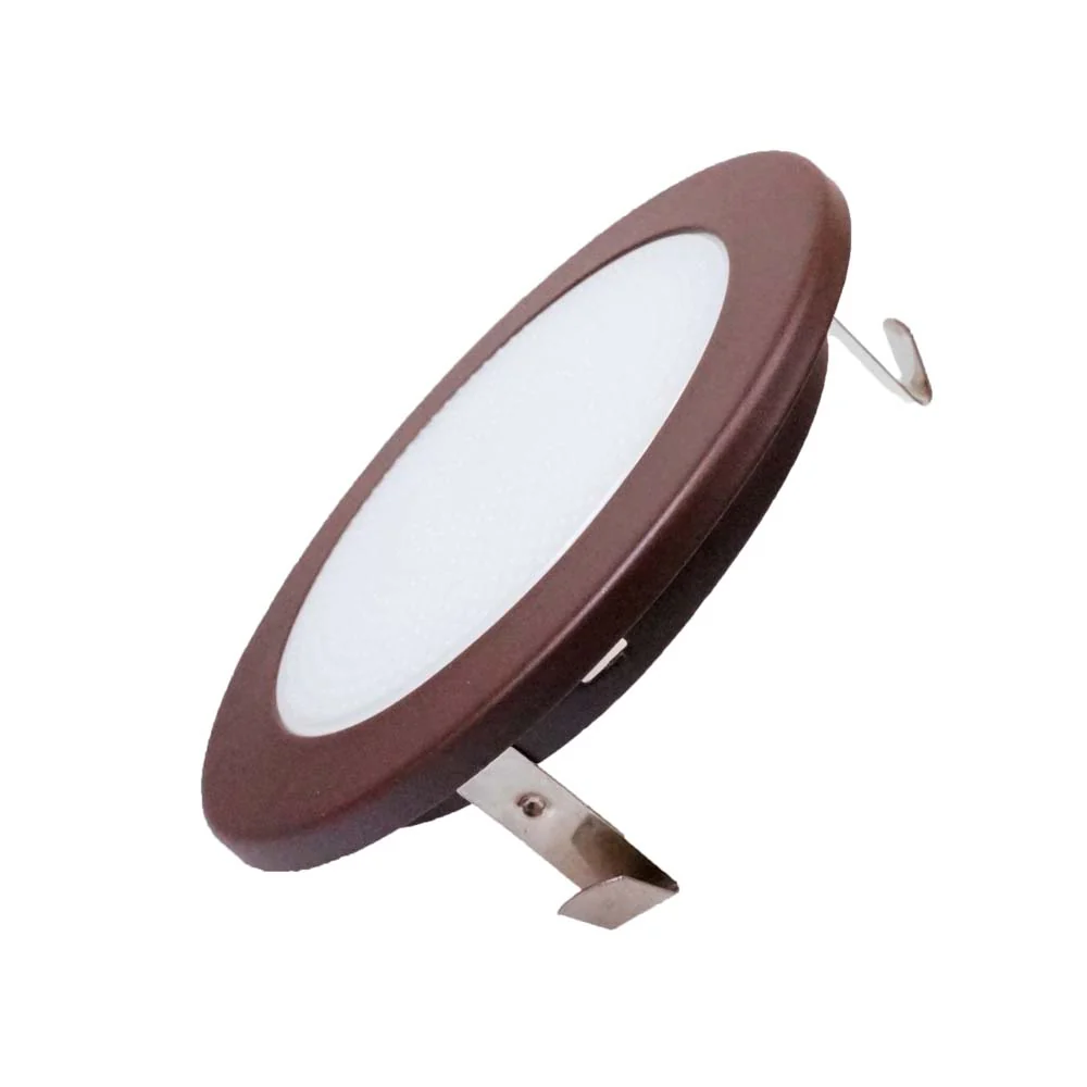 NICOR 4 in. Oil-Rubbed Bronze Recessed Shower Trim with Albalite Glass Lens - Image 2