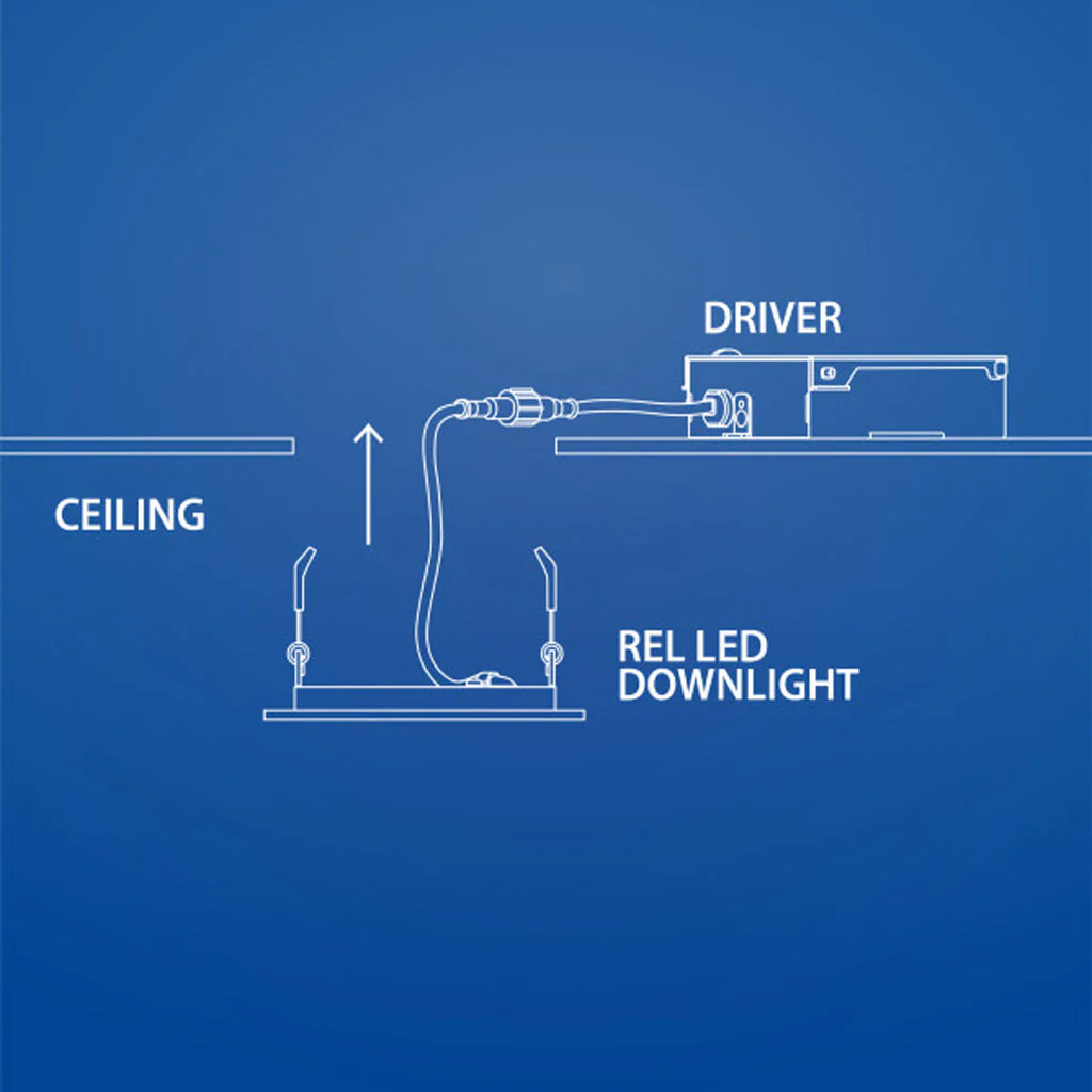 Nicor 4-in Round Nickel Canless 4000K LED Downlight - Image 4