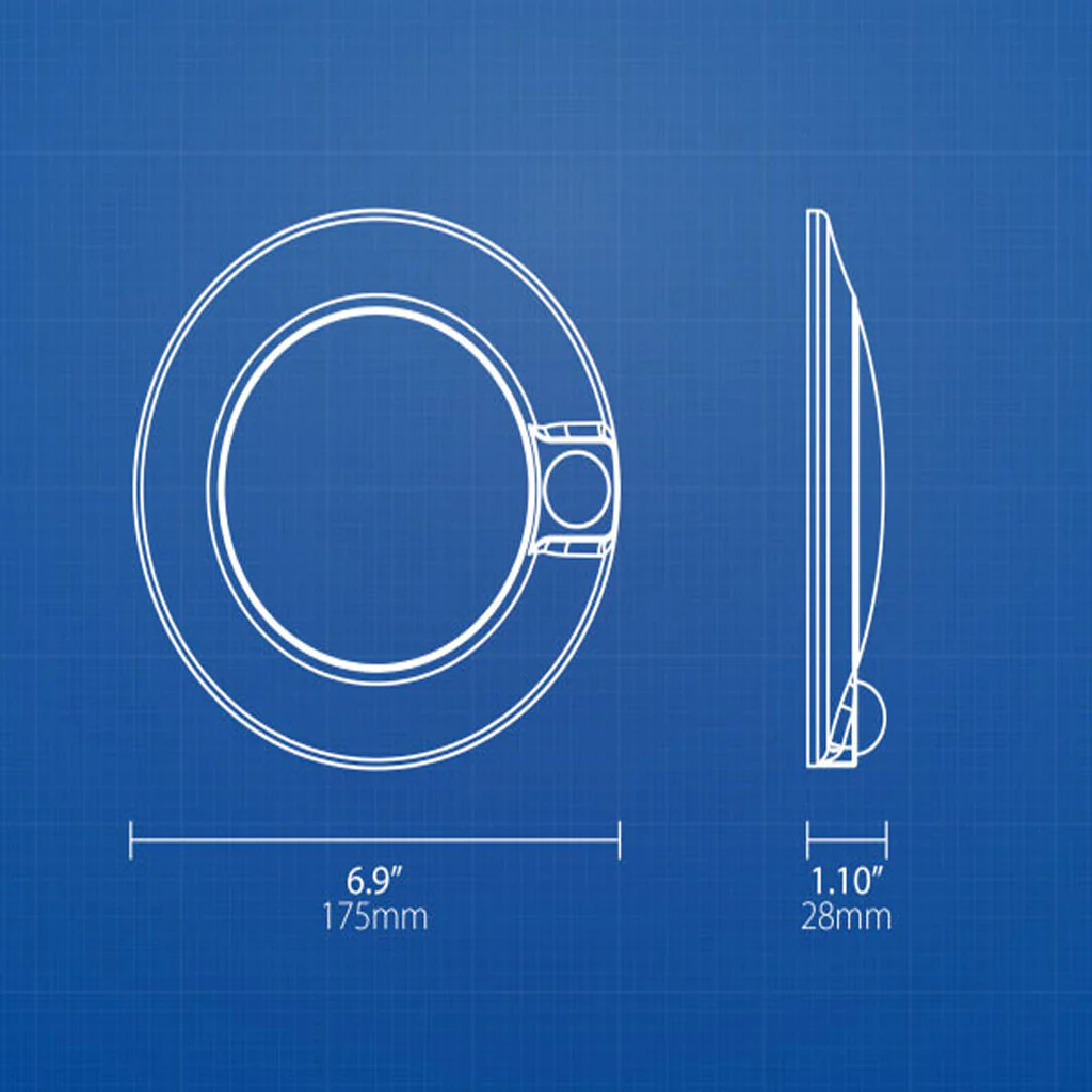 Nicor 4-in Selectable Surface Mount Downlight with PIR Motion Sensor - Image 2