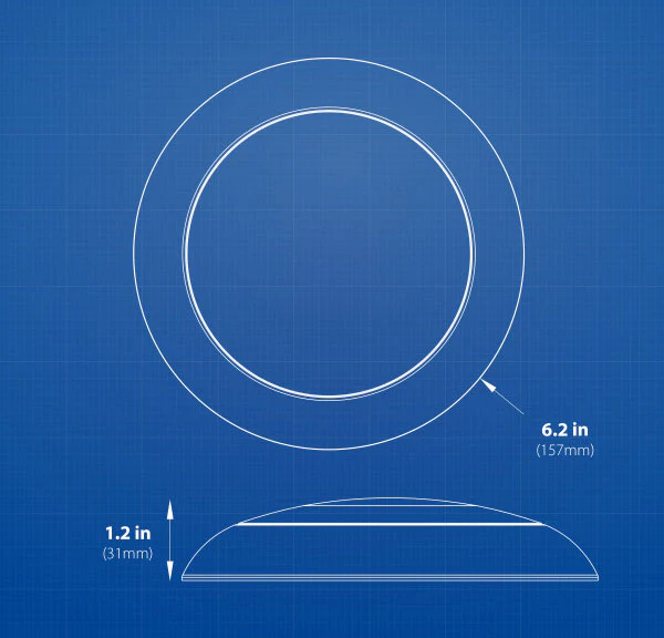 Nicor RSD Series 4-in Surface Mount 2700K LED Downlight - Image 2