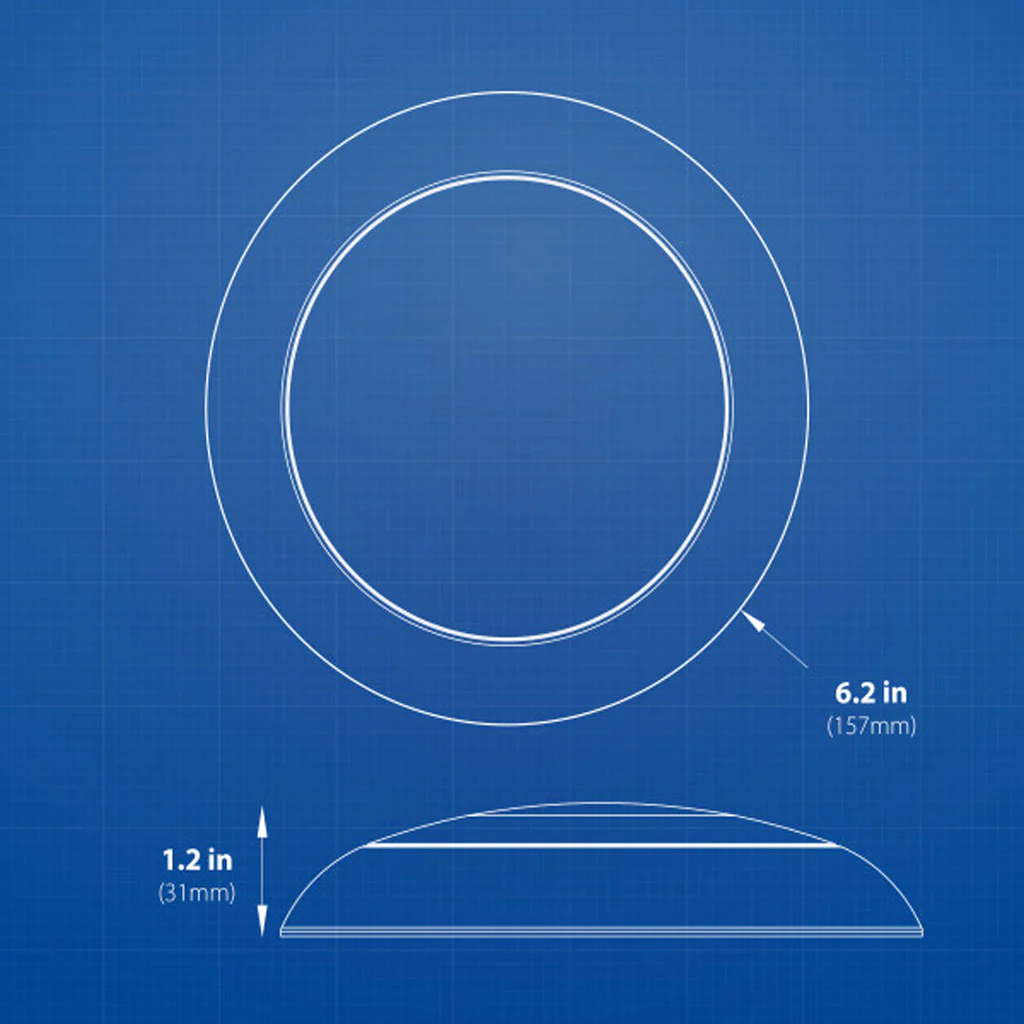 Nicor RSD Series 4-in Surface Mount 3000K LED Downlight - Image 2