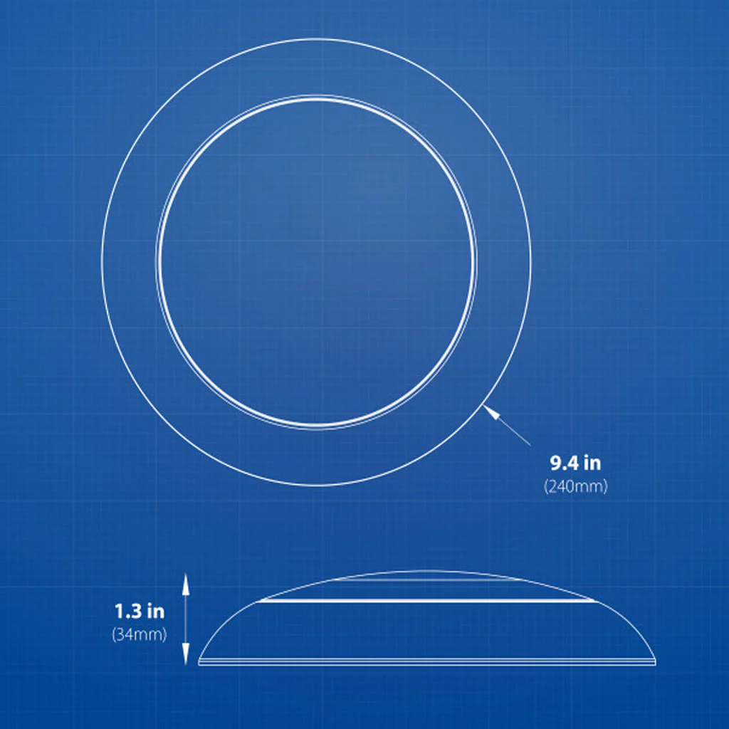 Nicor RSD Series 8-in Surface Mount 4000K LED Downlight - Image 2