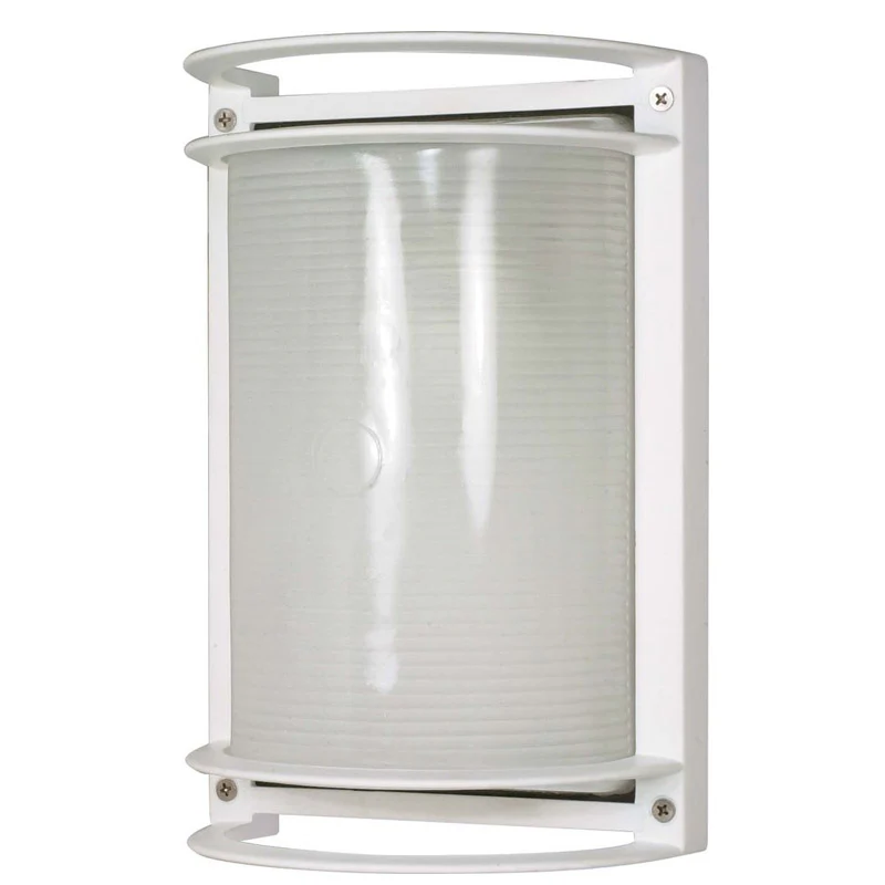 Nuvo 1 Light - 10 inch - Rectangle Bulk Head - Die Cast Bulk Head