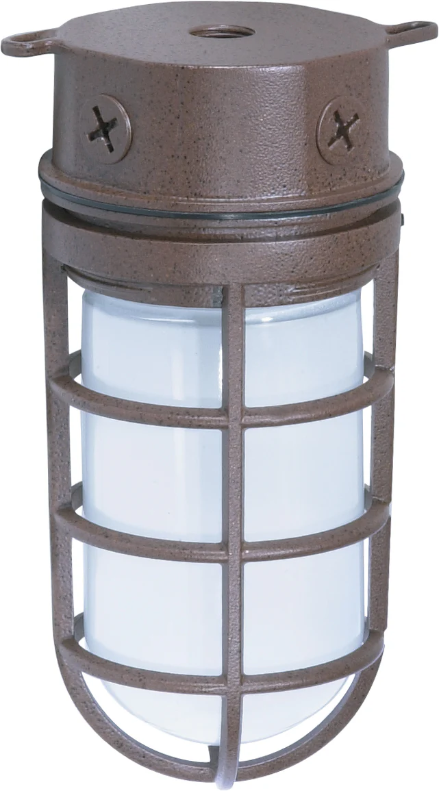 Nuvo 1-Light 100w 10" Style Wall Mount w/ Frosted Glass in Old Bronze Finish