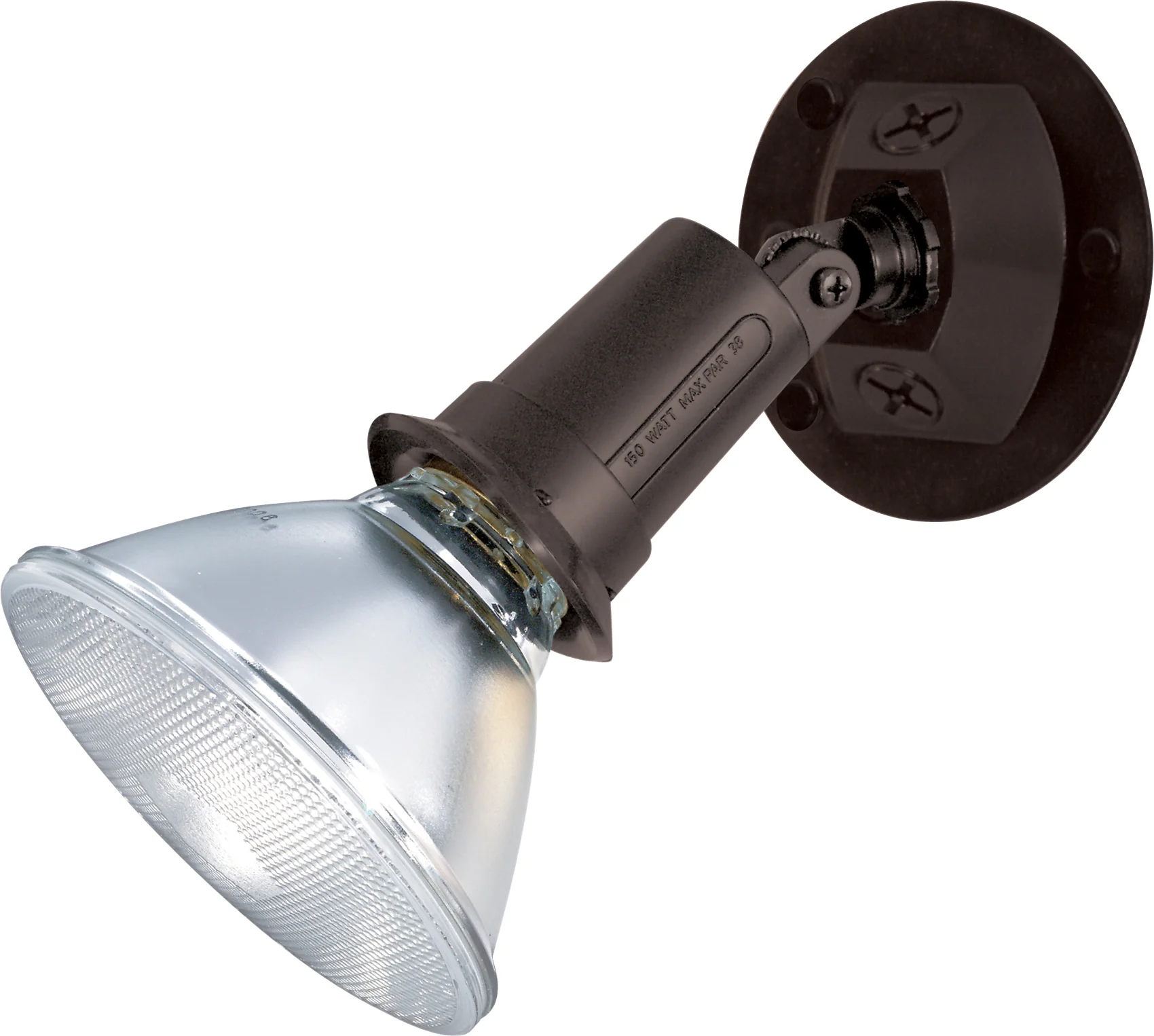 Nuvo 1-Light 150w 5" Flood Light w/ Adjustable Swivel in Bronze Finish