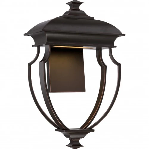 Nuvo 10 inch Taft LED Outdoor Wall 12.8W Bronze Rectangular Module Light