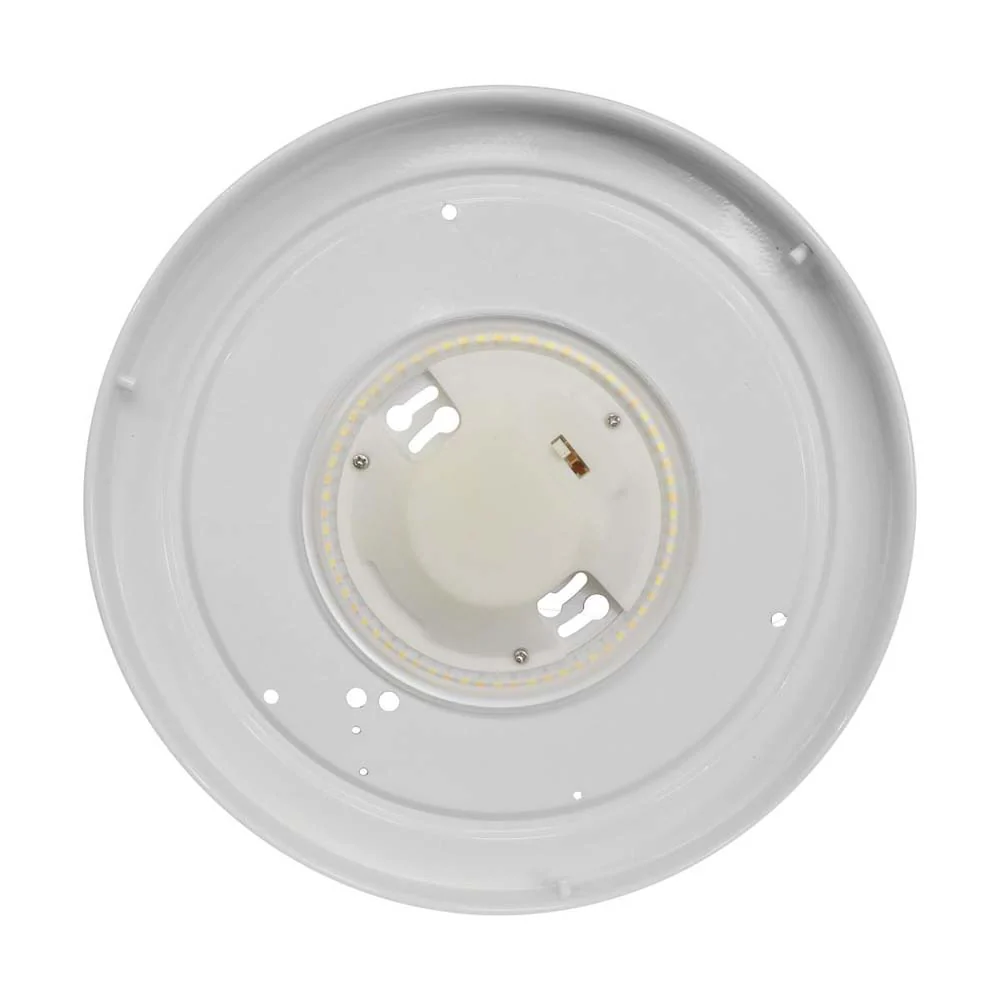 Nuvo 11 inch LED Fixture Acrylic Flush Mounted CCT Selectable White Finish 120V - Image 3
