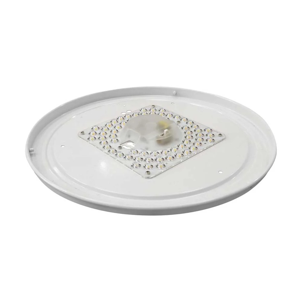 Nuvo 14 inch LED Fixture Acrylic Flush Mounted CCT Selectable White Finish 120V - Image 2