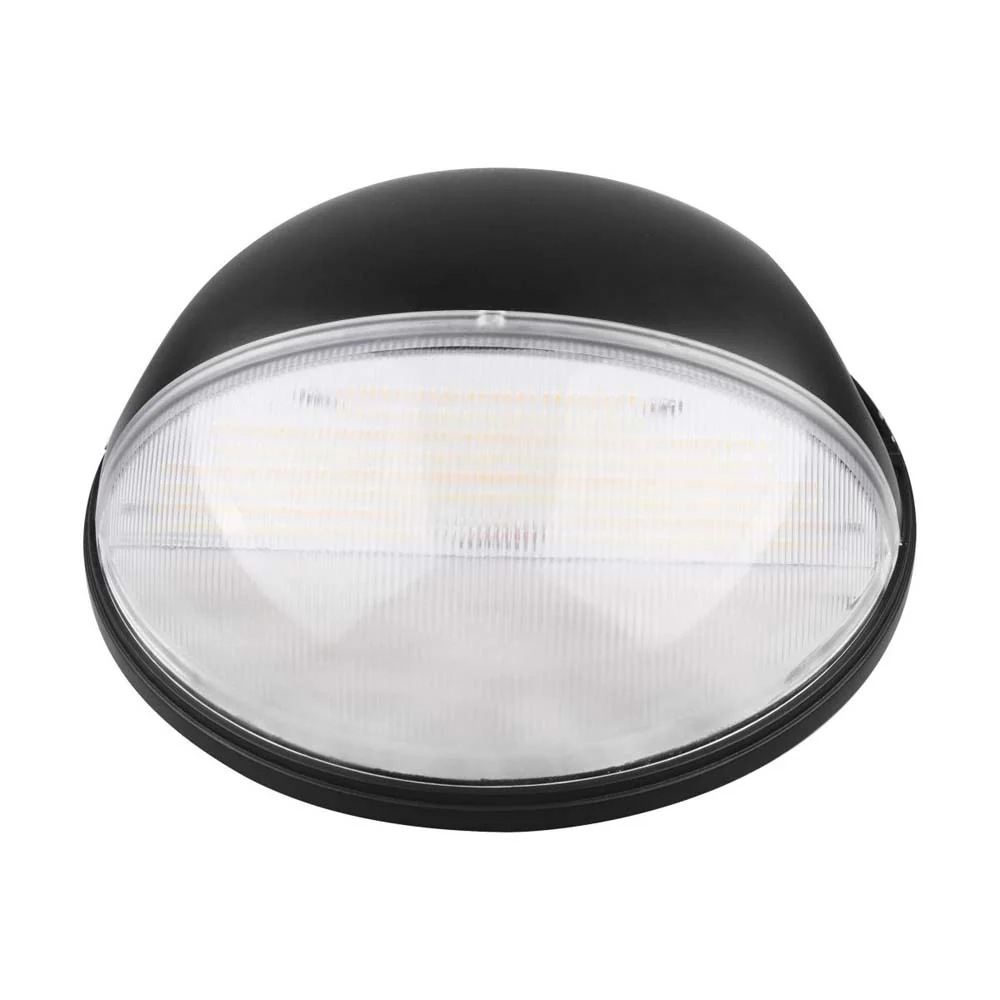 Nuvo 20 Watts LED Small Round Wall Pack CCT Selectable Black Finish 120-277v - Image 3