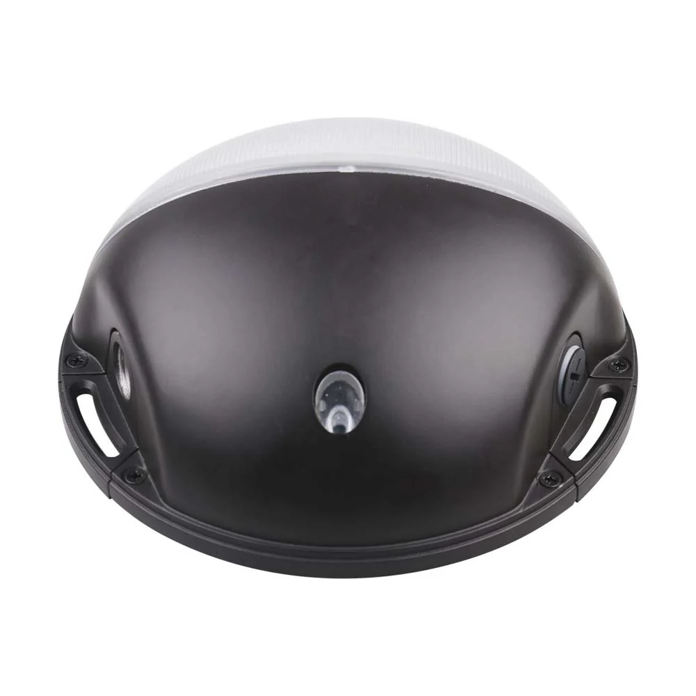 Nuvo 20 Watts LED Small Round Wall Pack CCT Selectable Bronze Finish 120-277v - Image 4