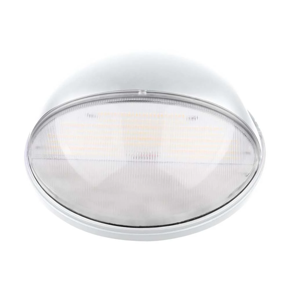 Nuvo 20 Watts LED Small Round Wall Pack CCT Selectable White Finish 120-277v - Image 3