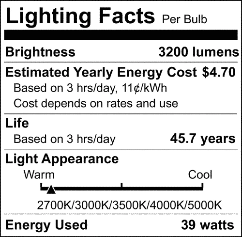 Nuvo 39w LED 4FT Wrap with PIR Motion Sensor CCT Selectable White Finish - Image 8
