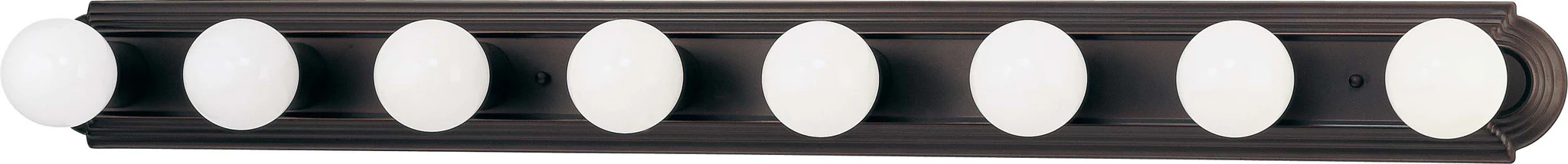 Nuvo 8 Light 48 inch Vanity Racetrack Style - Image 2