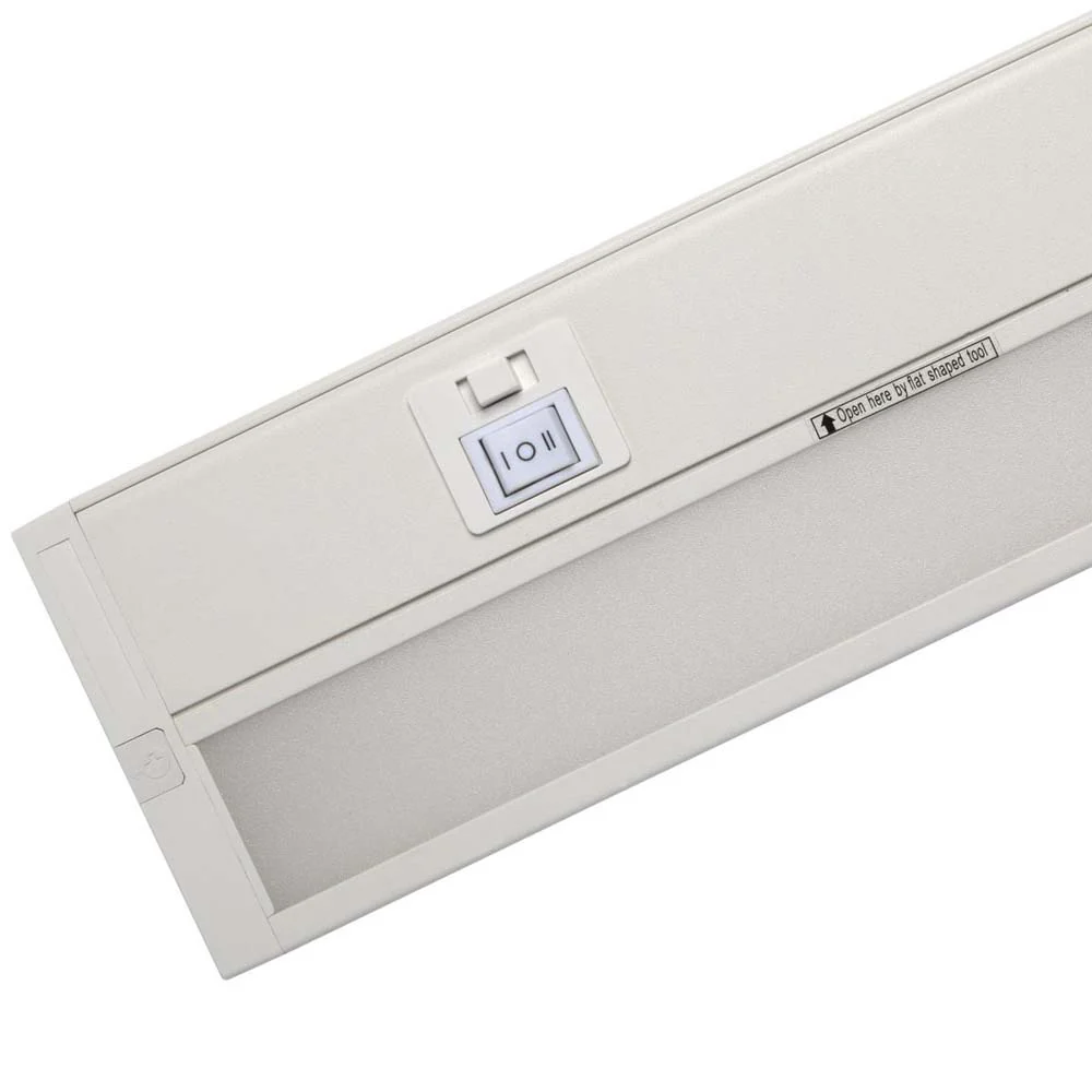Nuvo 9w 14-in LED White Linkable Under Cabinet Task Light CCT Selectable 120v - Image 5