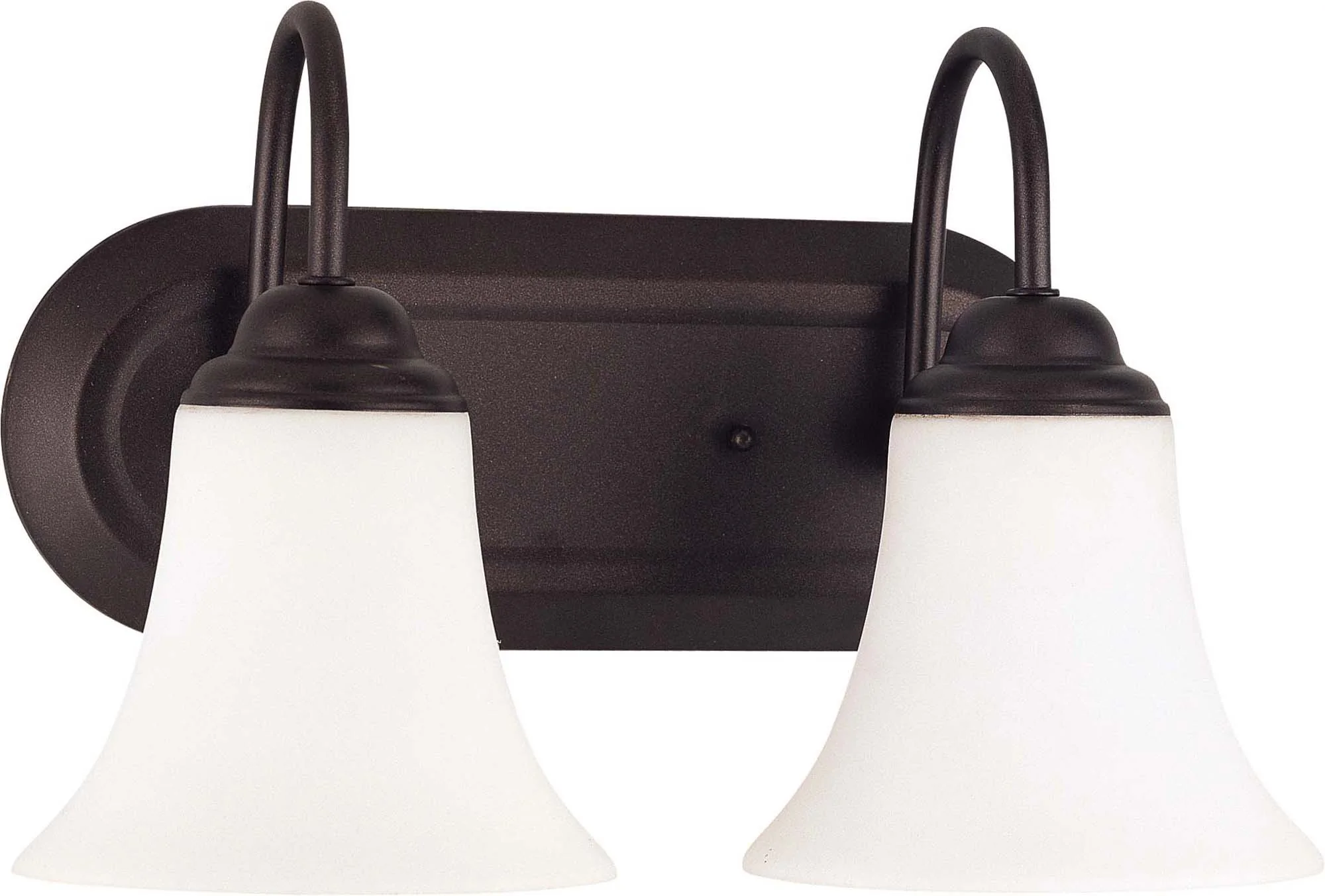 Nuvo Dupont - 1 Light Vanity w/ Satin White Glass